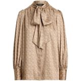 Regular fit blouse met sierstrik, model 'Klaryce'