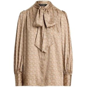 Regular fit blouse met sierstrik, model 'Klaryce'