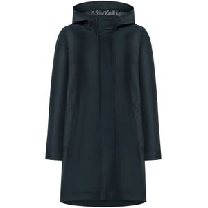 Rrd, Dames, Mantels, Blauw, Maat: 2XS Poliester,