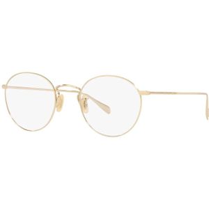 Oliver Peoples, Dames, Accessoires, Geel, Maat: 47 MM