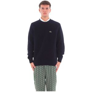 Lacoste, Heren, Truien, Blauw, Maat: M Wol,
