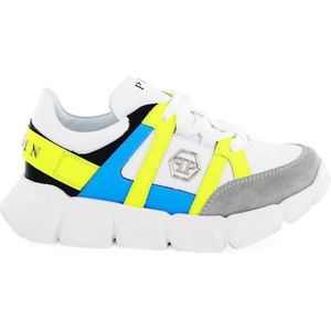 Philipp Plein, Heren, Schoenen, Wit, Maat: 36 EU Leer,