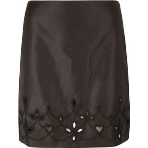 Chloé, Dames, Rokken, Zwart, Maat: XS Zijde,