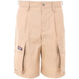 Burberry Beige Bermuda Shorts Ss22 , Beige , Heren , Maat: L