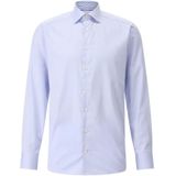 Eton, Heren, Overhemden, Blauw, Maat: S Katoen,