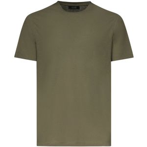 Zanone, Heren, Tops, Groen, Maat: 3XL Katoen,