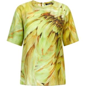 Roberto Cavalli, Dames, Tops, Groen, Maat: S
