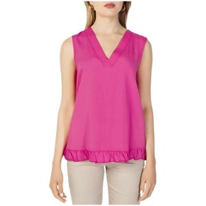 Sandro Ferrone, Dames, Tops, Roze, Maat: S Katoen,