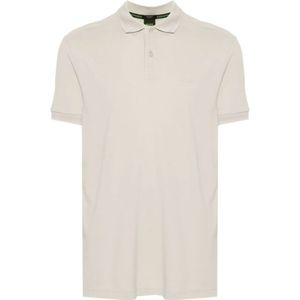 Hugo Boss, Heren, Tops, Beige, Maat: L Piqué,