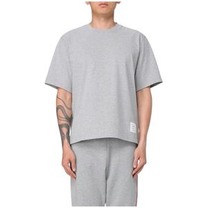 Thom Browne, Heren, Tops, Grijs, Maat: S