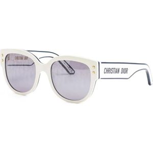 Dior, Dames, Accessoires, Wit, Maat: 54 MM Polyamide,