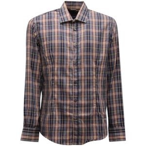 Daniele Alessandrini, Heren, Overhemden, Veelkleurig, Maat: 2XL