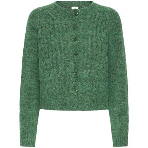 Ichi, Dames, Truien, Groen, Maat: 2XL