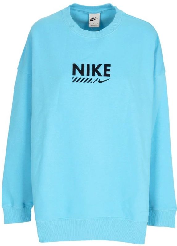 Nike, Dames, Sweatshirts & Hoodies, Blauw, Maat: XS Fleece,