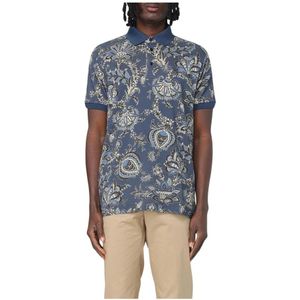 Etro - Paisley Print Polo Shirt - Veelkleurig - Katoen