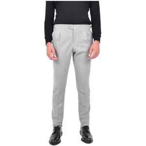 Franzese Collection, Heren, Broeken, Grijs, Maat: 2XL Kasjmier,