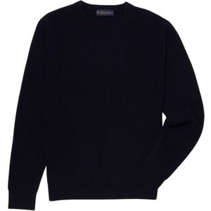 Brooks Brothers, Heren, Truien, Blauw, Maat: M Wol,