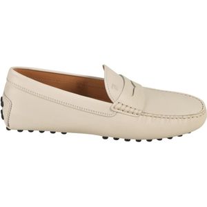 Tod's, Heren, Schoenen, Beige, Maat: 40 1/2 EU Leer,