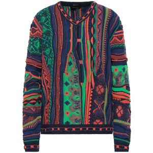 Carlo Colucci, Dames, Truien, Veelkleurig, Maat: XL