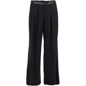 Juun.J, Heren, Broeken, Blauw, Maat: S Wol,