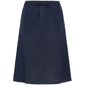 Cream, Dames, Rokken, Blauw, Maat: L Linnen,