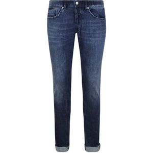 Dondup, Heren, Jeans, Blauw, Maat: W29 Katoen,