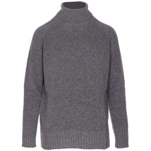 Twinset, Dames, Truien, Grijs, Maat: M