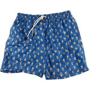 Barba Napoli, Heren, Korte broeken, Blauw, Maat: M