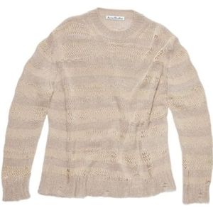 Acne Studios, Dames, Truien, Beige, Maat: S