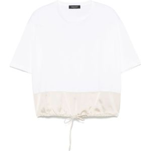 Fabiana Filippi, Dames, Tops, Wit, Maat: S Wol,