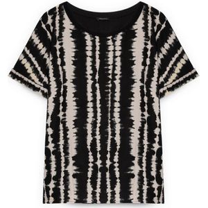 Fiorella Rubino, Dames, Tops, Zwart, Maat: XS Viscose,