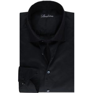 Stenströms, Heren, Overhemden, Zwart, Maat: XL