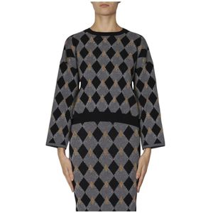 Kaos, Dames, Truien, Veelkleurig, Maat: L Viscose,