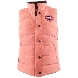 Canada Goose, Dames, Jassen, Roze, Maat: M Katoen,