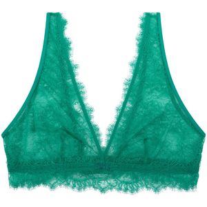 Love Stories, Dames, Ondergoed, Groen, Maat: 80A EU Leer,