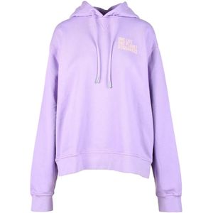 Dsquared2, Dames, Sweatshirts & Hoodies, Paars, Maat: M Katoen,