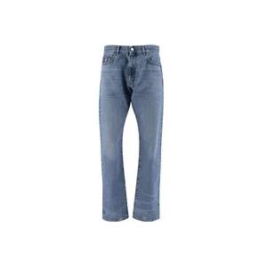 Versace Denim Jeans met Medusa Detail , Blue , Heren , Maat: W30