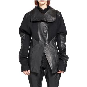 Yehuafan, Dames, Jassen, Zwart, Maat: M Zijde,