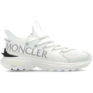 Moncler Witte Trailgrip Lite 2 Sneakers , White , Heren , Maat: 45 EU