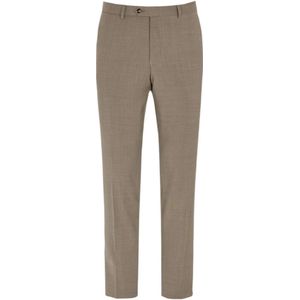 Oscar Jacobson, Heren, Broeken, Bruin, Maat: L Wol,