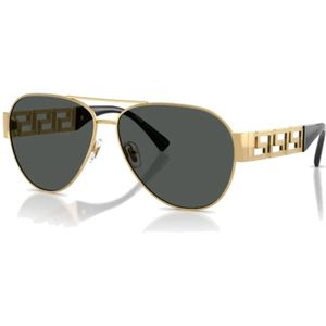 Versace - Ve 2289 - Zonnebril - Geel - Piloten Silhouet