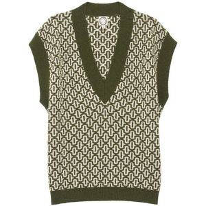 Ines De La Fressange Paris, Dames, Truien, Groen, Maat: XS Wol,