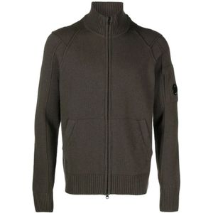 C.p. Company, Heren, Truien, Groen, Maat: L Wol,