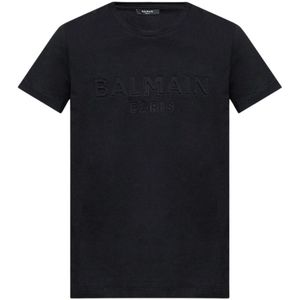 Balmain T-shirt , Black , Heren , Maat: XL