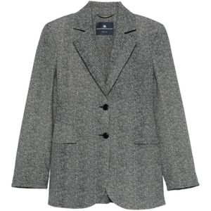 Ermanno Scervino, Dames, Jassen, Grijs, Maat: M Viscose,