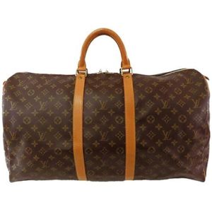 Louis Vuitton Vintage, Dames, Pre-owned, Bruin, Maat: ONE Size Leer,