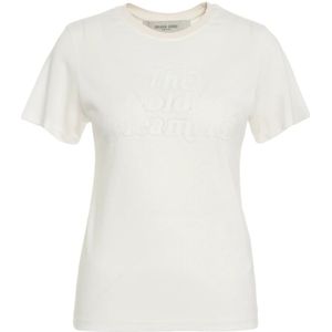 Golden Goose, Dames, Tops, Wit, Maat: XS Katoen,