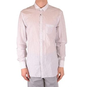 Neil Barrett, Heren, Overhemden, Wit, Maat: S Katoen,