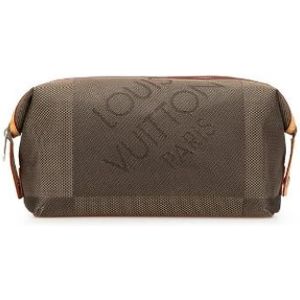 Louis Vuitton Vintage, Dames, Pre-owned, Groen, Maat: ONE Size Leer,