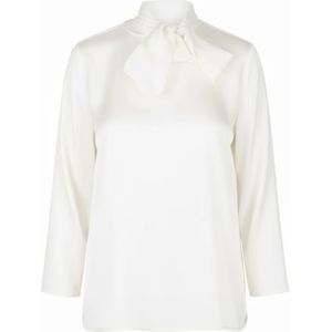 Jucca, Dames, Blouses & Shirts, Beige, Maat: 2XS Zijde,
